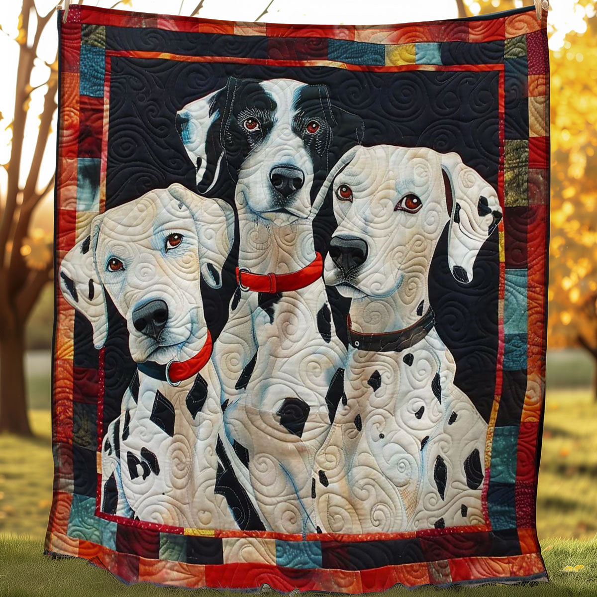 Dalmatian Brothers WN2907031CL Quilt
