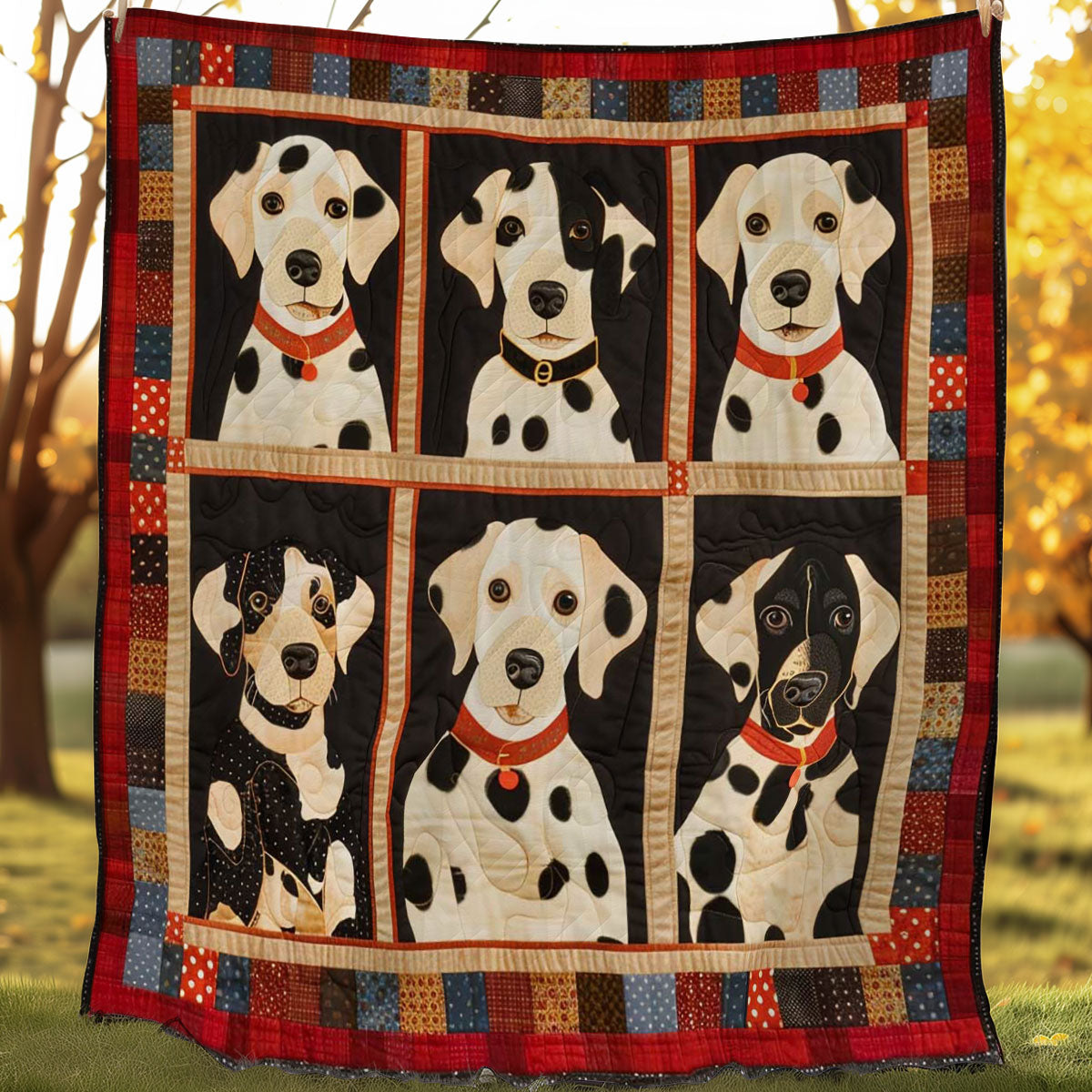 Dalmatian Dogs WN2907037CL Quilt