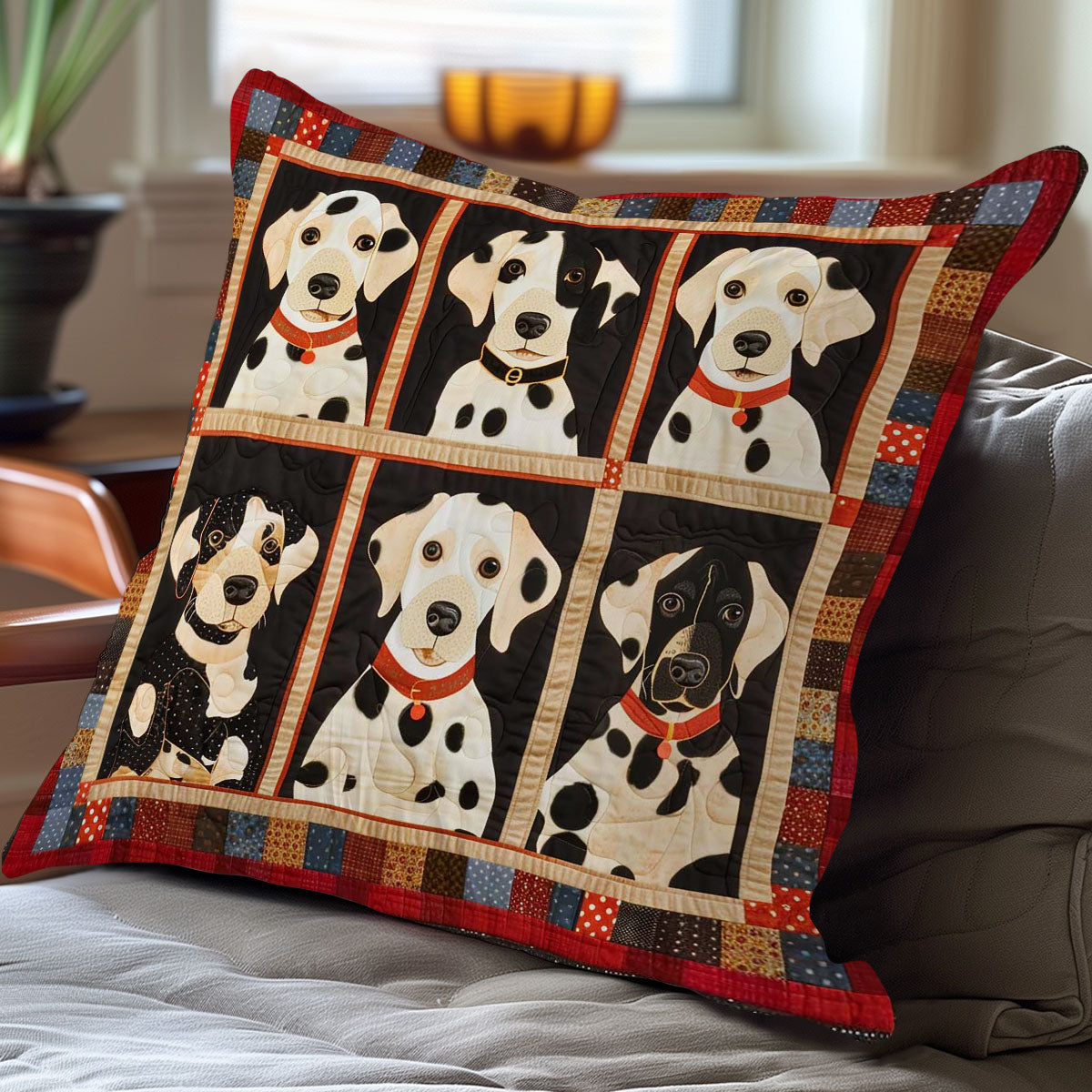 Dalmatian Dogs WN2907062CL Pillow Case