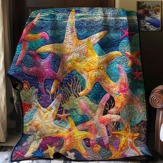 Dancing Starfish Delight WN2708065CL Quilt