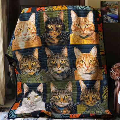 Darling Cats WN2208027CL Quilt