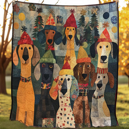 Dachshunds WM0208010CL Quilt