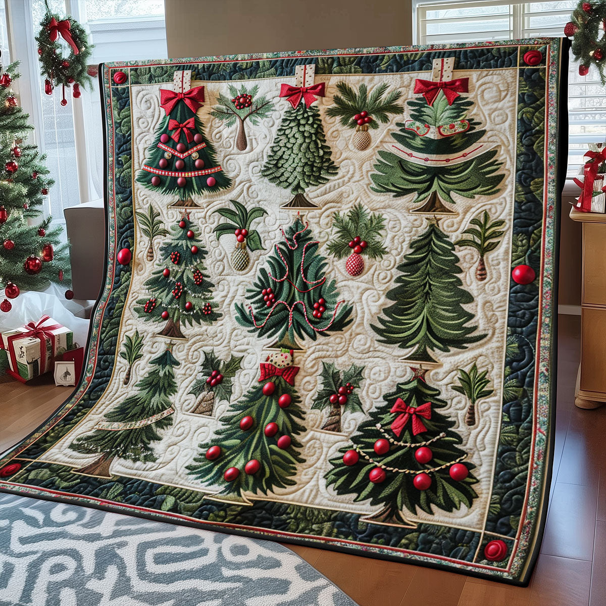 Decor Pine Tree SR2108037CL Quilt