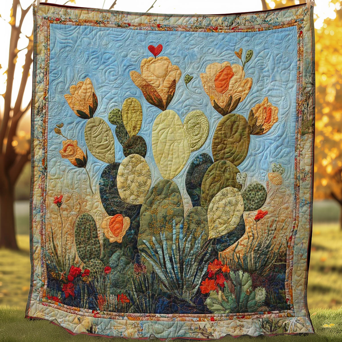 Desert Bloom WN0208015CL Quilt