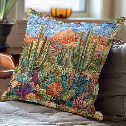 Desert Cactus WN0308035CL Quilt Pillow Case