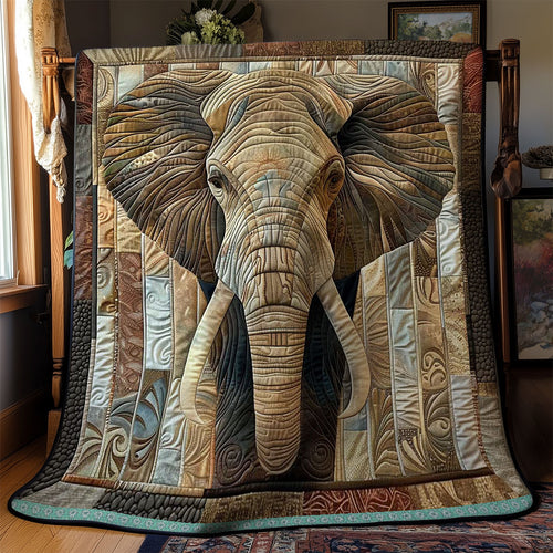 Desert Elephant WN2908016CL Quilt