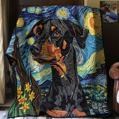 Doberman Pinscher WM2907001CL Quilt