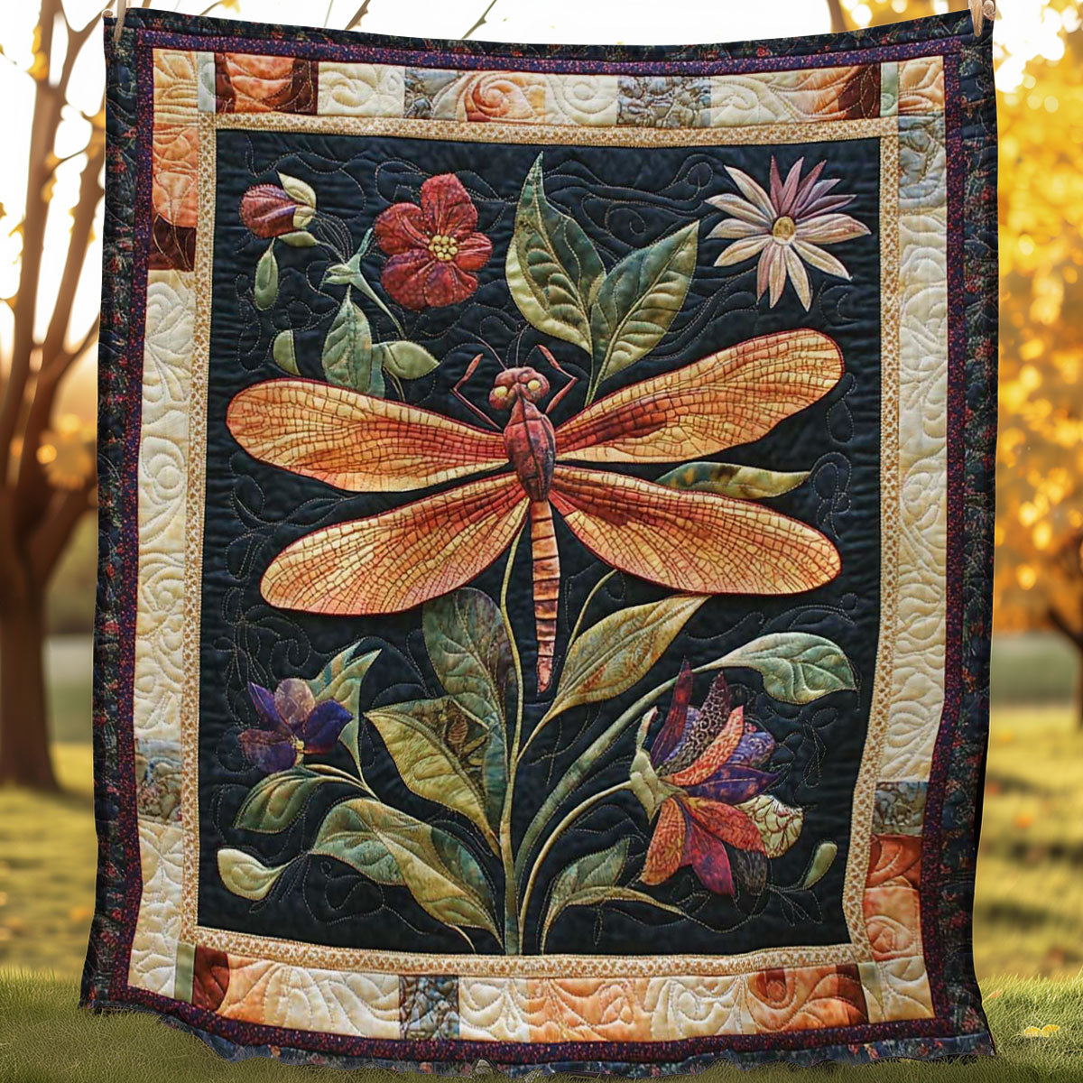 Dragonfly Cozy WN3107015CL Quilt