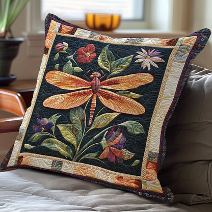 Dragonfly Cozy WN3107056CL Quilt Pillow Case