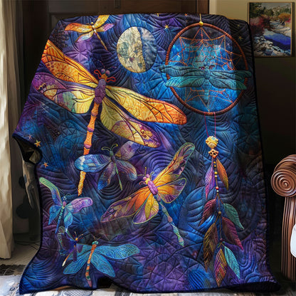 Dragonfly Dreams in Moonlight WN2708048CL Quilt