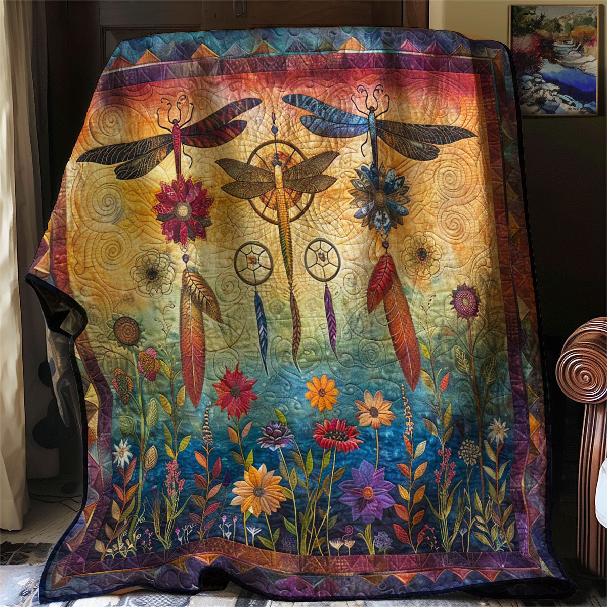 Dragonfly Dreamweaver WN2708006CL Quilt