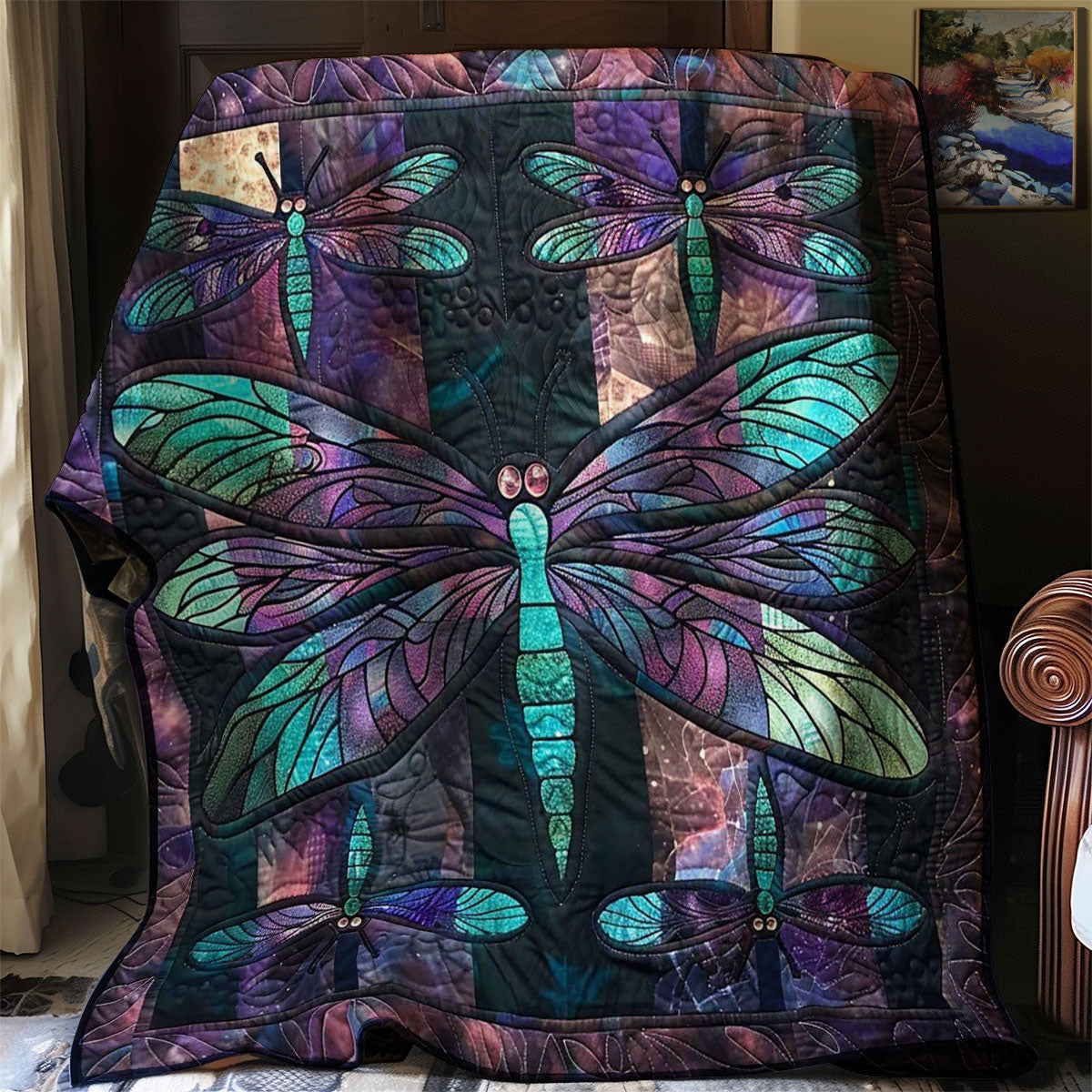 Dragonfly Harmony WN2708040CL Quilt