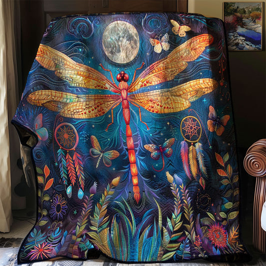 Dragonfly In Lunar Radiance WN2708049CL Quilt