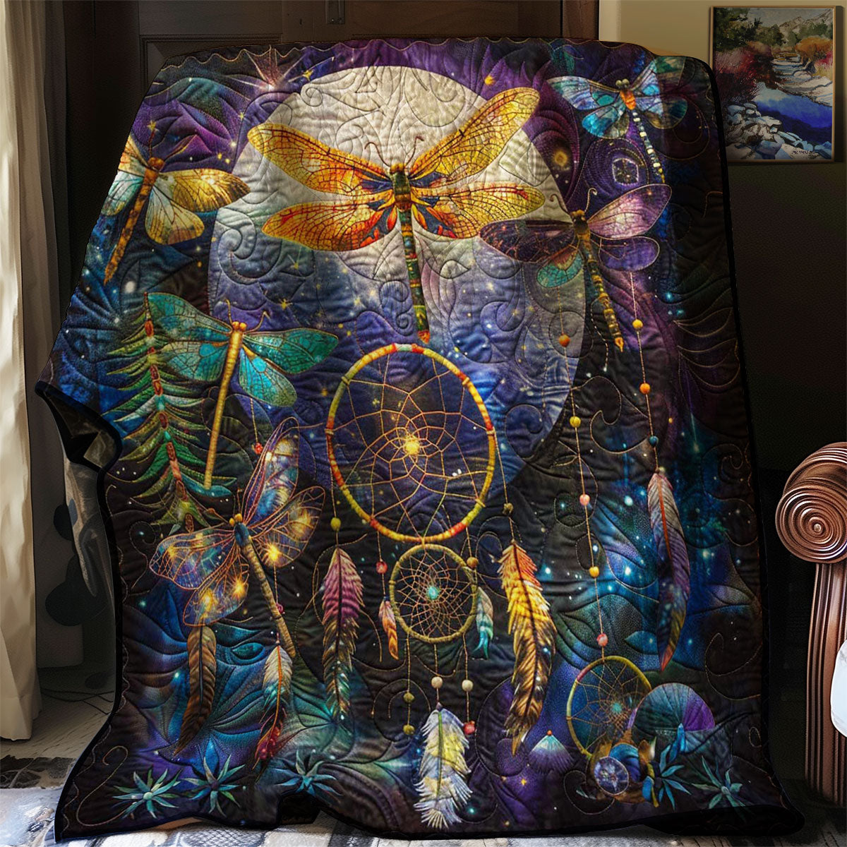 Dragonfly's Dream Haven WN2708051CL Quilt