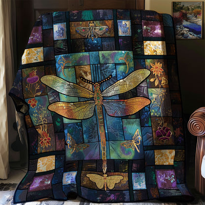 Dragonfly’s Mystical Aura WN2808043CL Quilt