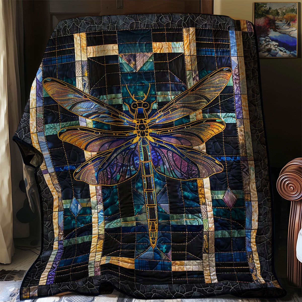 Dragonfly's Silent Symphony WN2808039CL Quilt