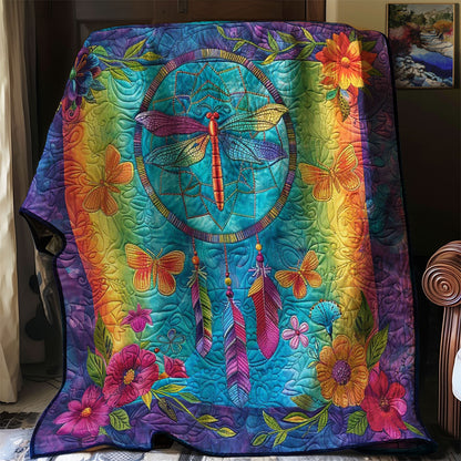 Dragonfly's Tranquil Dreams WN2708027CL Quilt