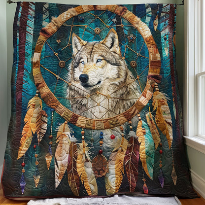 Dream Catcher Wolf WM1008069CL Quilt