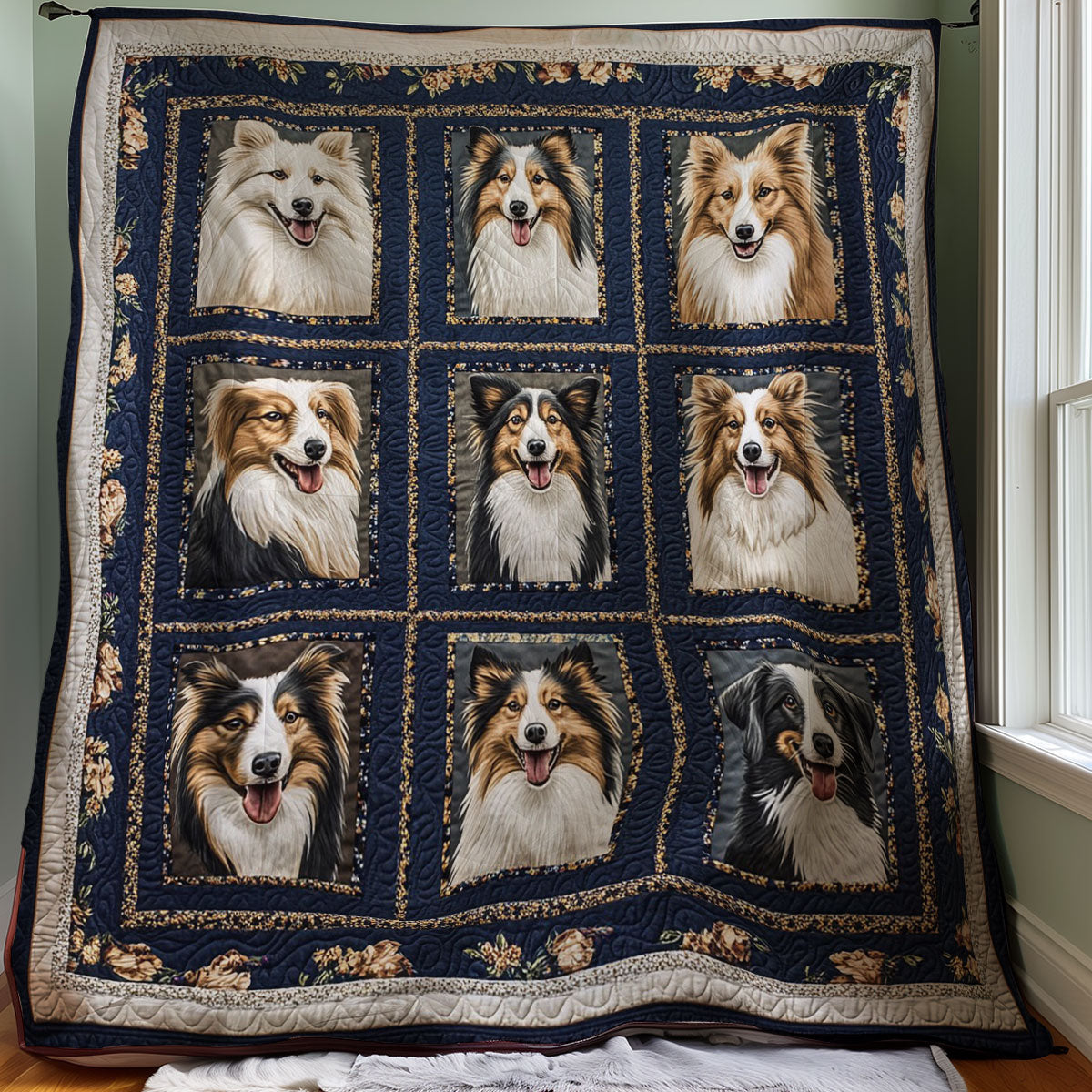 Dream Dogs WM3107001CL Quilt