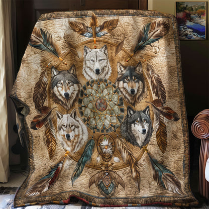 Dreamcatcher Wolf SR2608005CL Quilt