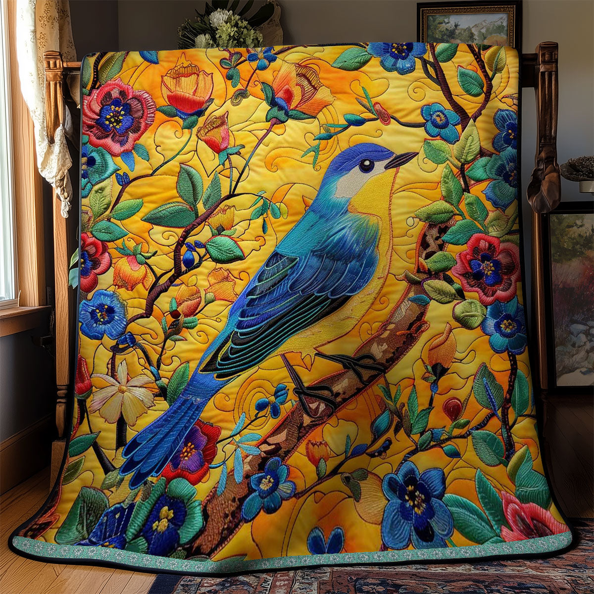 Dreamy Bluebird WN0509026CL Quilt