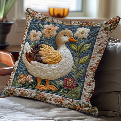 Duck Cute WN3107063CL Quilt Pillow Case