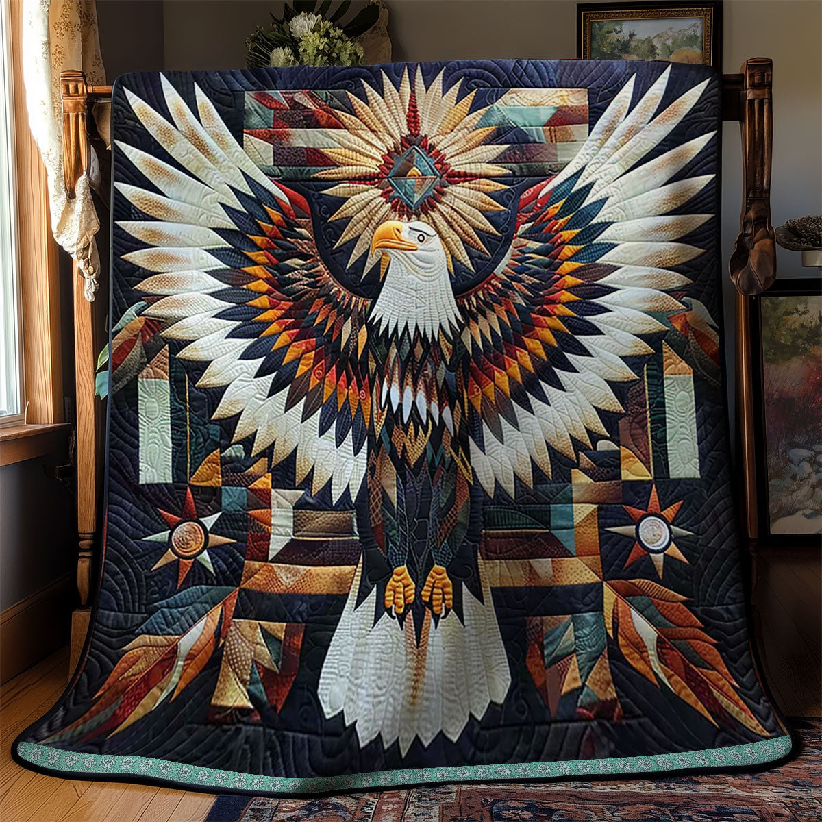 Eagle Native American WN1609052CL Quilt