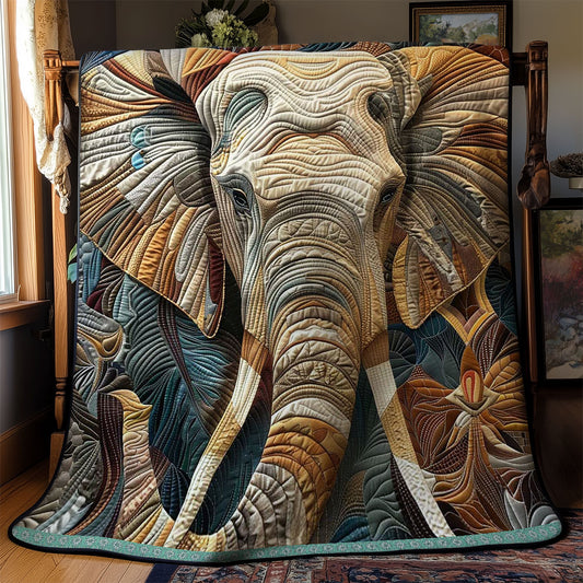 Earthy Elephant WN2908013CL Quilt