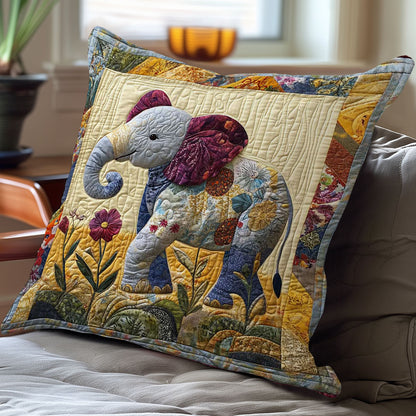 Elephant Cute WN0108001CL Quilt Pillow Case