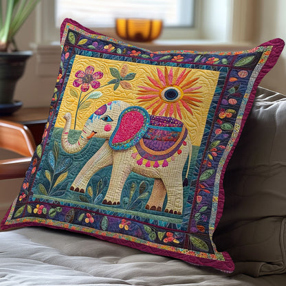 Elephant Harmony WN0108006CL Quilt Pillow Case