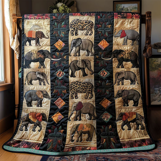 Elephant In The Wild WN2908024CL Quilt