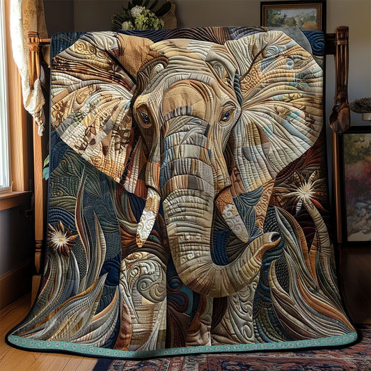 Elephant Of The Savannah WN2908015CL Quilt