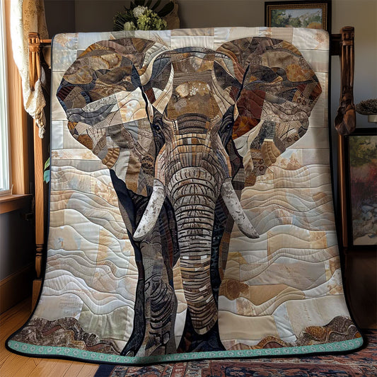 Elephant's Journey Home WN2908033CL Quilt