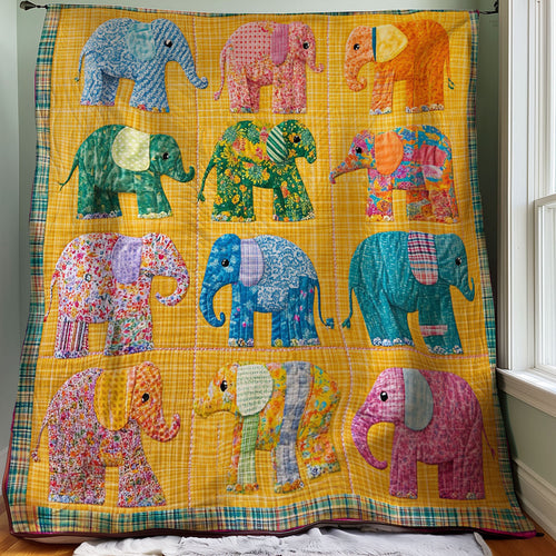 Elephants WM0508030CL Quilt