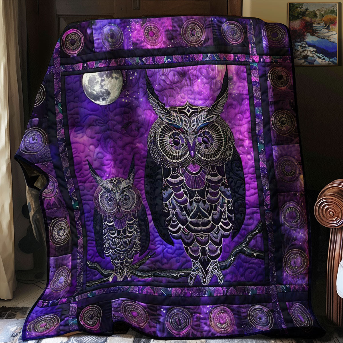 Enchanted Celtic Nights WN2408171CL Quilt