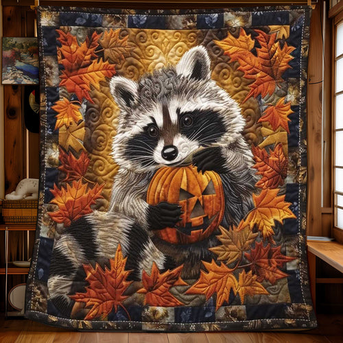 Enchanted Halloween Raccoon WN1508062CL Quilt