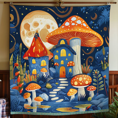 Enchanted Mushroom Haven WN0909102CL Quilt