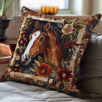 Equestrian Elegance WN3007060CL Quilt Pillow Case