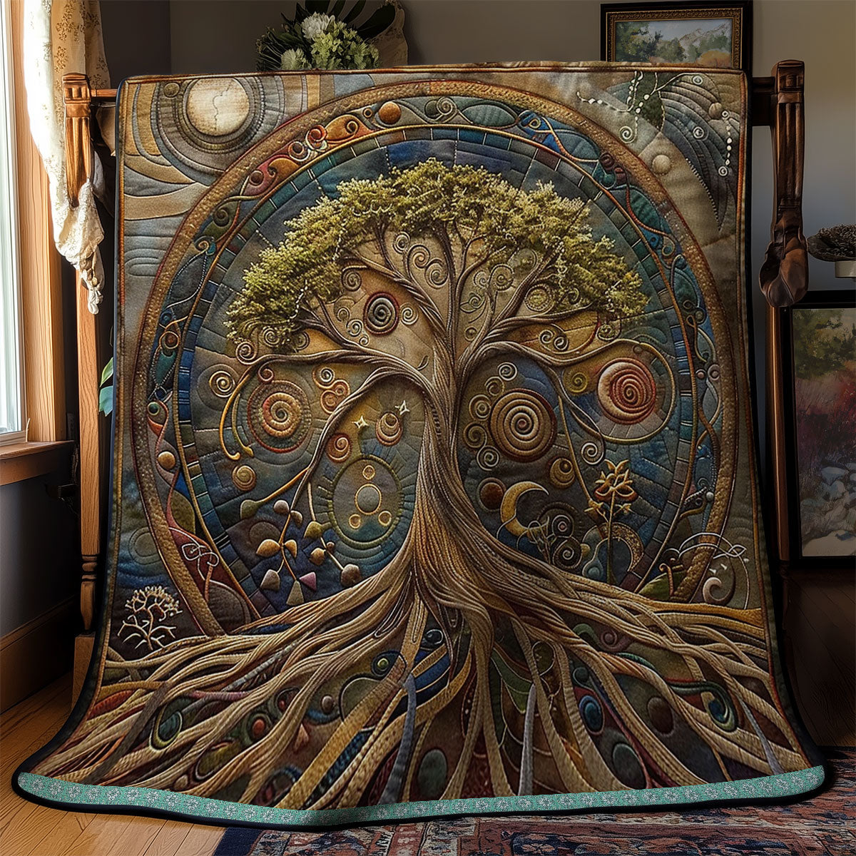 Eternal Tree Of Life WN1709040CL Quilt – Cozzyhomes