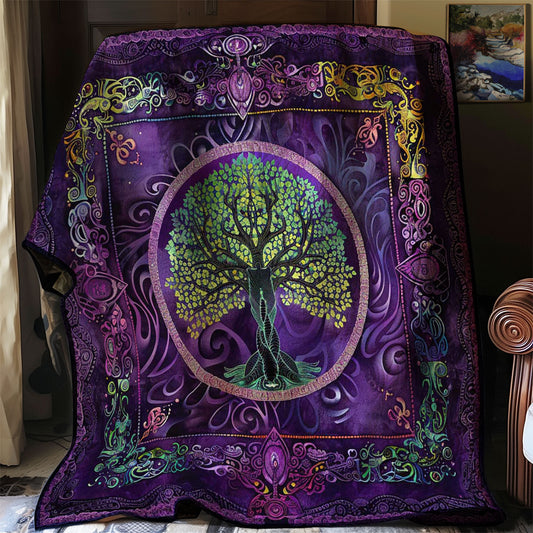 Ethereal Tree Of Life WN2608144CL Quilt