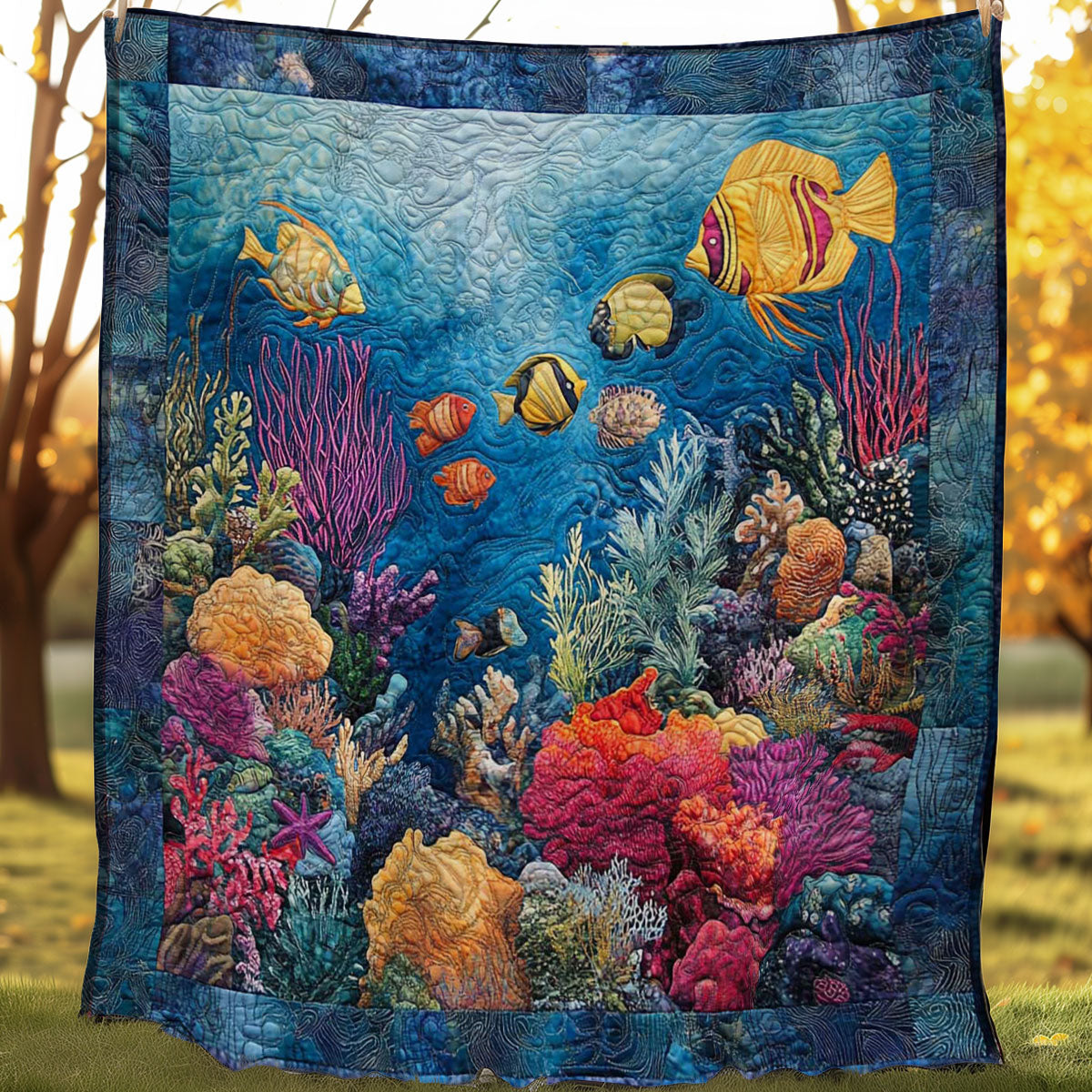 Explore The Ocean WN0208039CL Quilt