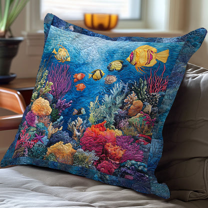 Explore The Ocean WN0208074CL Quilt Pillow Case