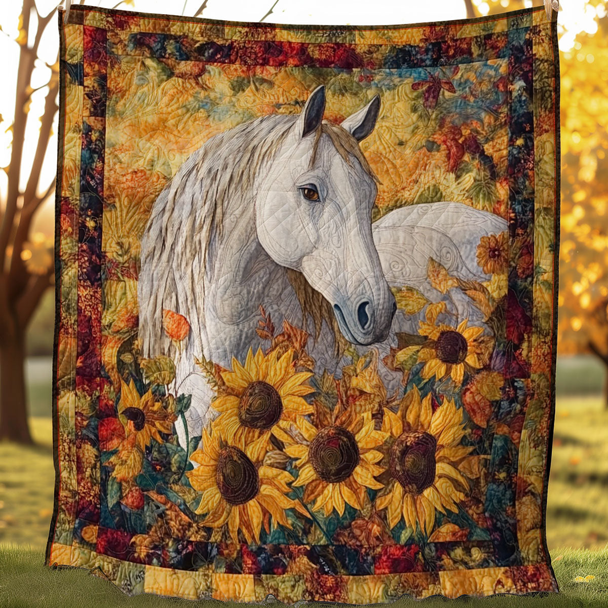 Fall Running WM0308029CL Quilt