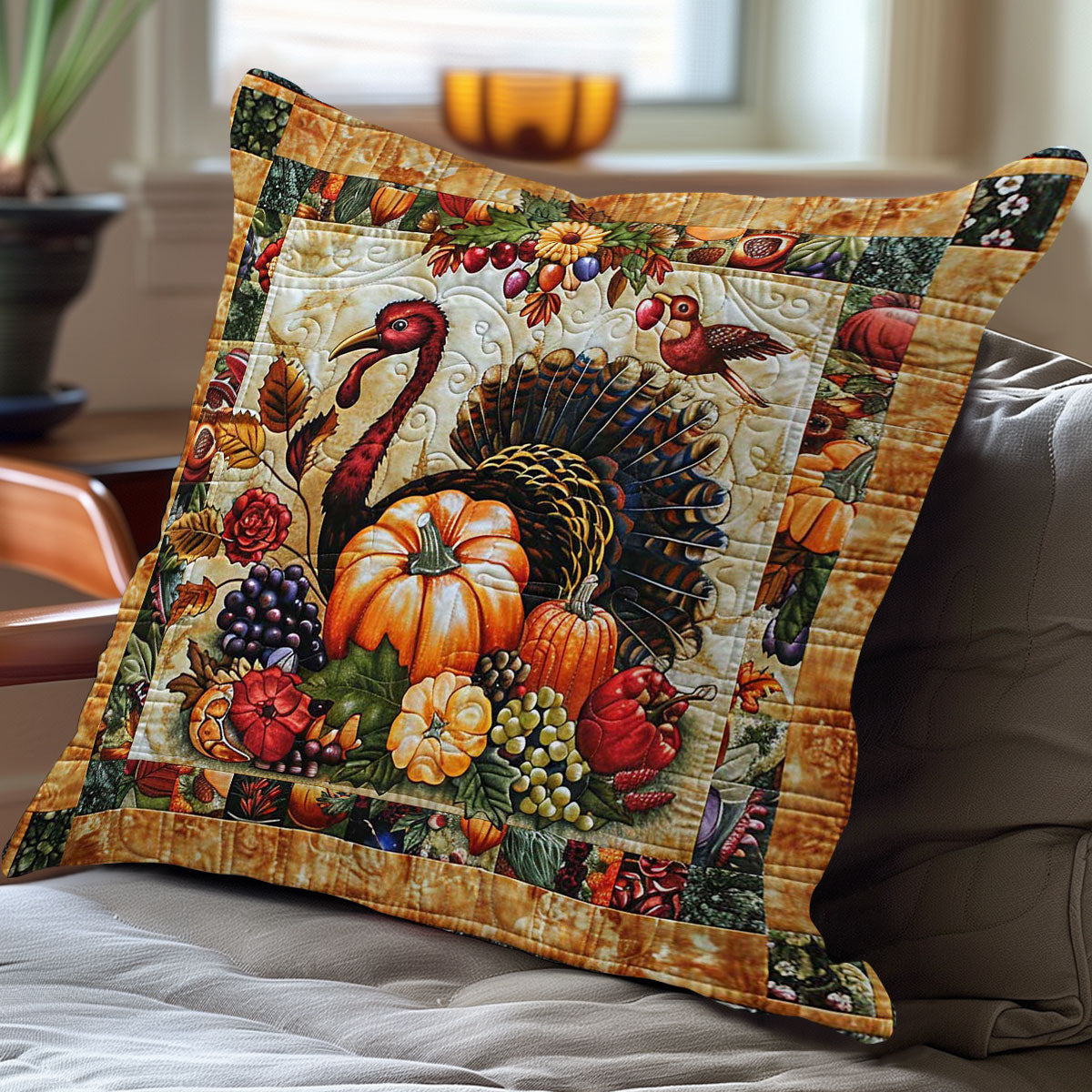 Family Gathering WN3007062CL Quilt Pillow Case