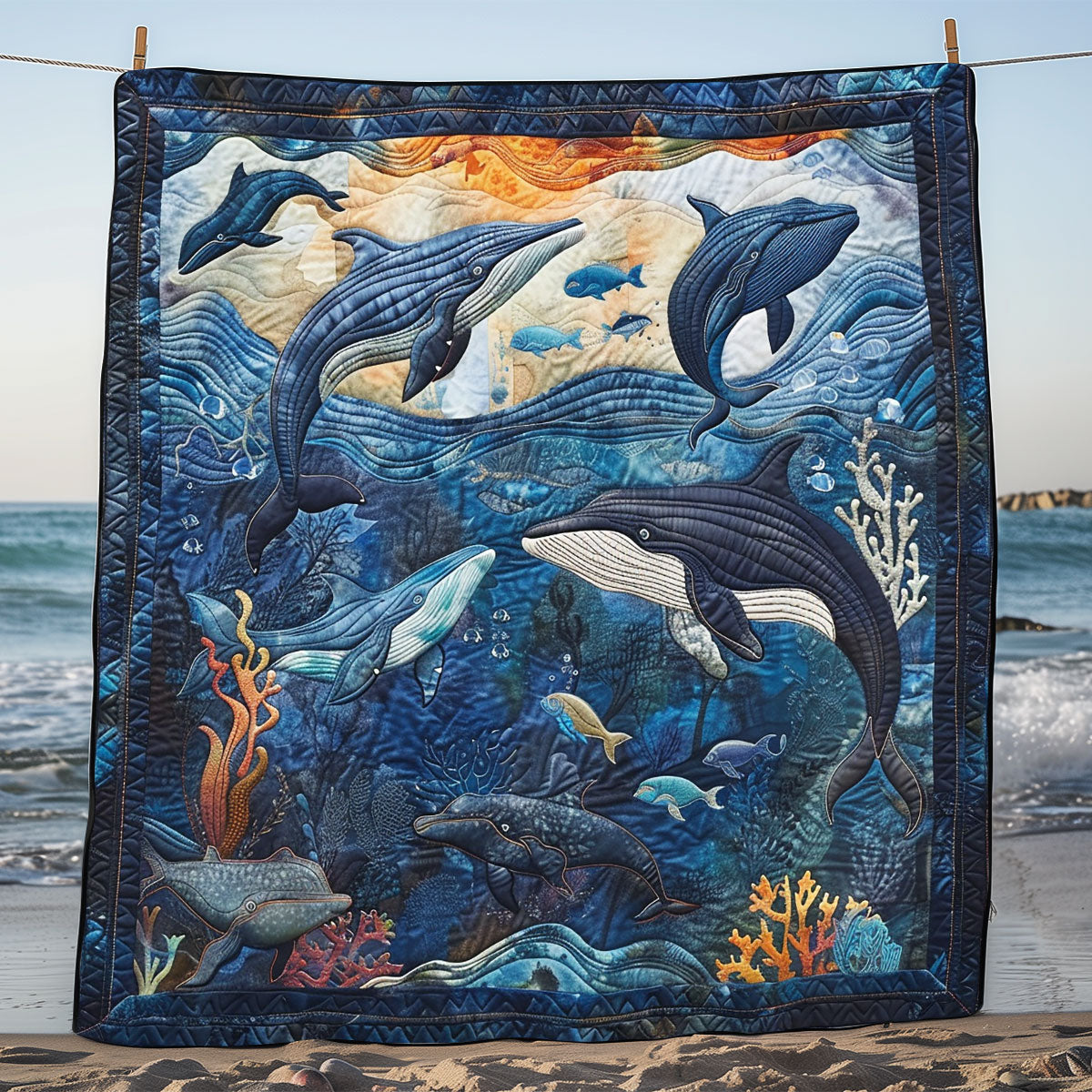 Family Whale SR1408031CL Quilt