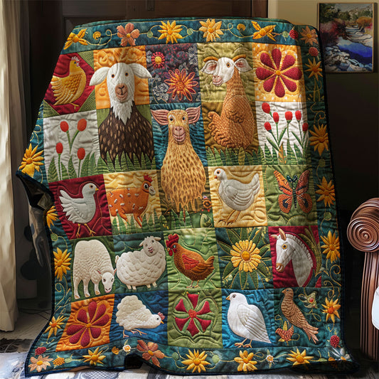 Farmyard Friends WN2208092CL Quilt