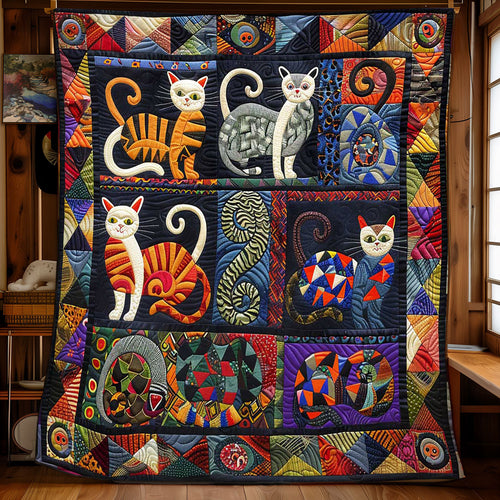 Feline Chuckles WN0908073CL Quilt
