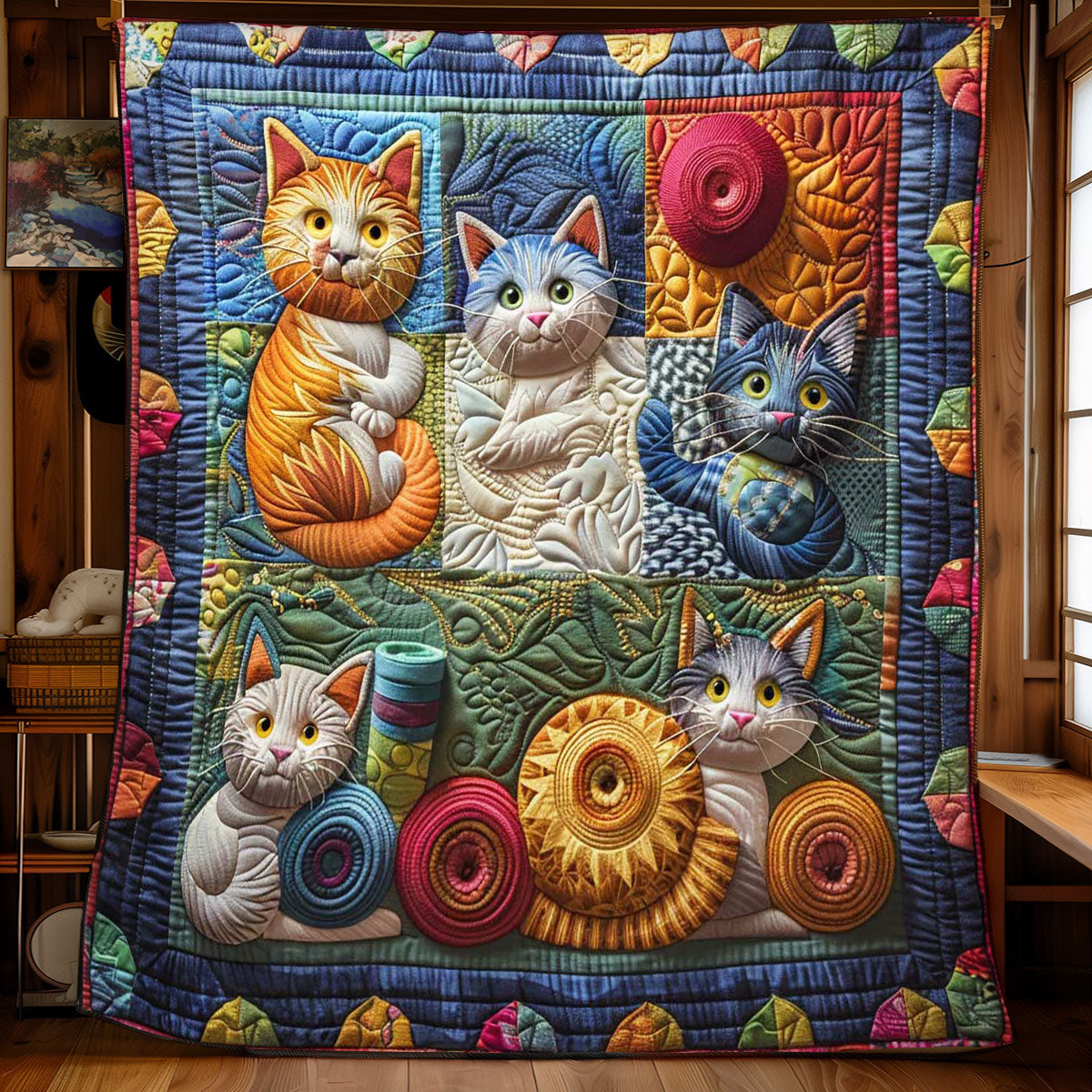Feline Frolics WN0908078CL Quilt