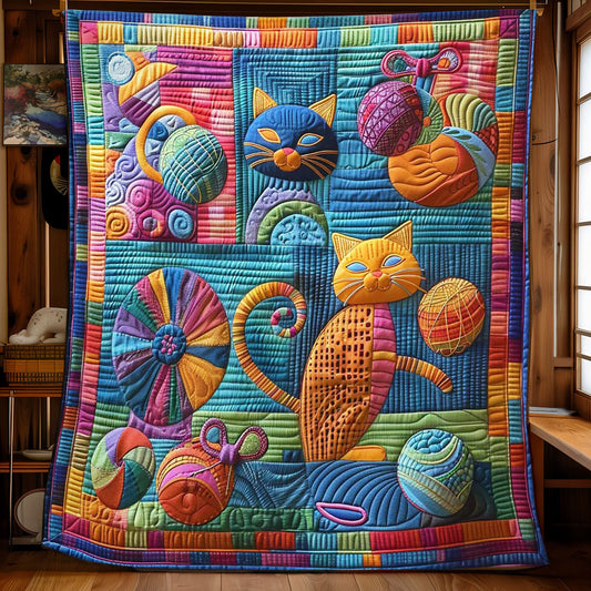 Feline Fun WN0908052CL Quilt