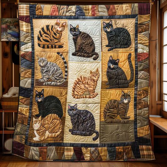 Feline Funnies WN0908061CL Quilt